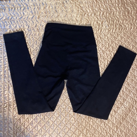 Nordstrom Go-to High Waist Leggings black tights high-rise fit skinny ankle XS​​ - Picture 12 of 12